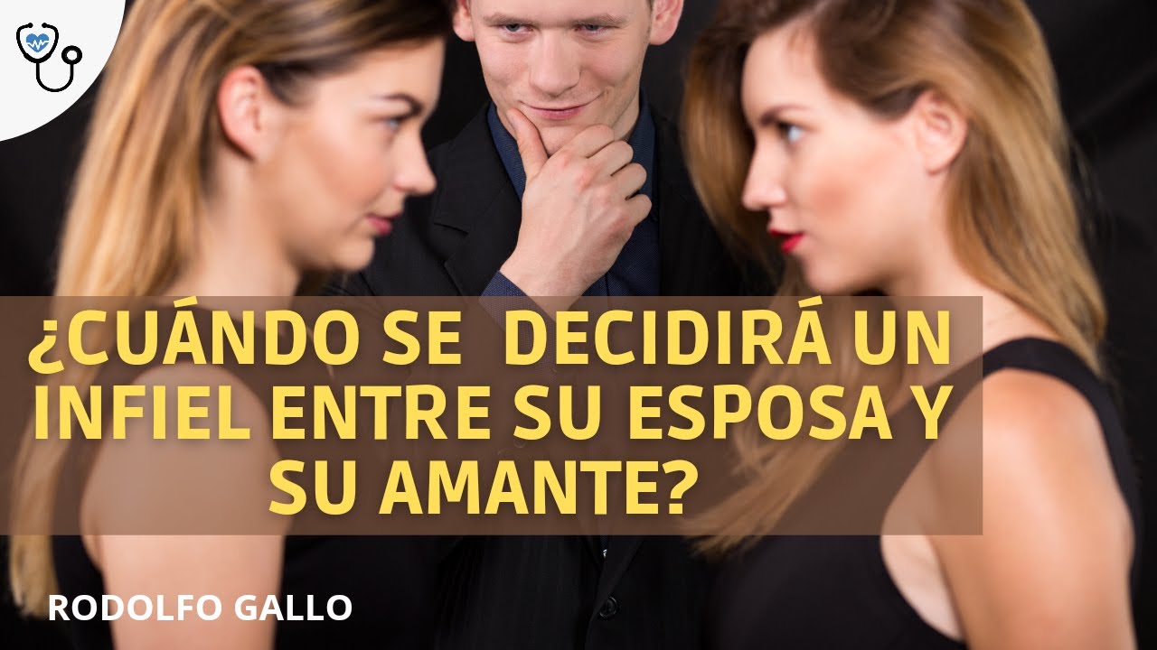 Las dudas del infiel entre dos personas