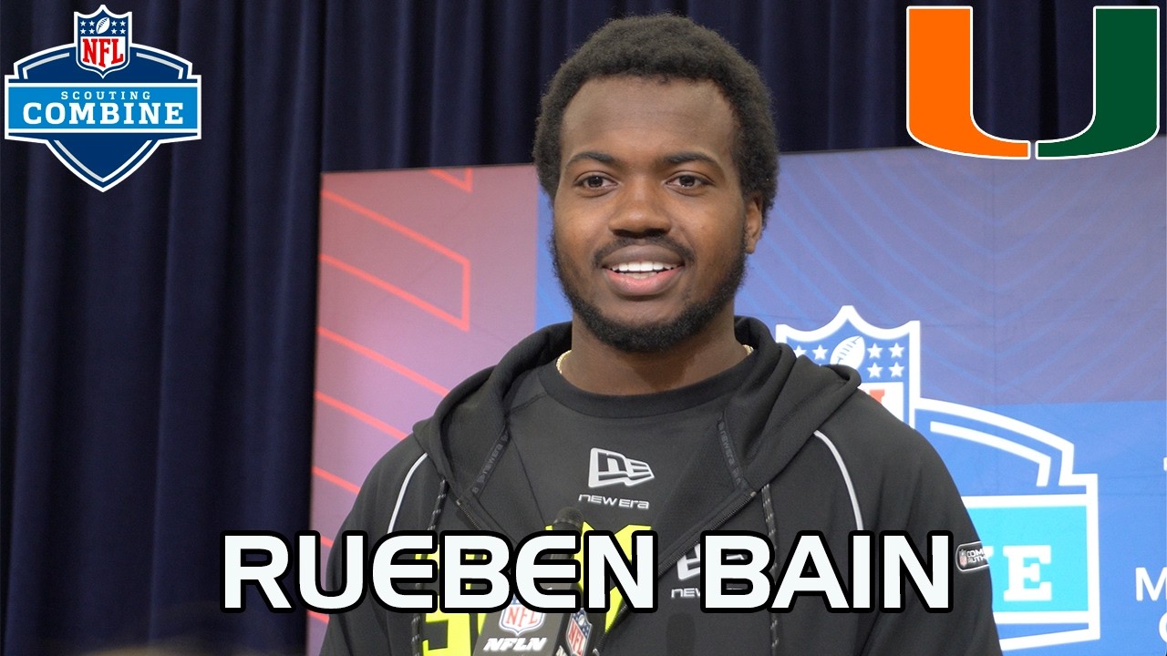 Rueben Bain at NFL Scouting Combine & Talking to Teams With High Draft Picks | 2026 NFL Draft