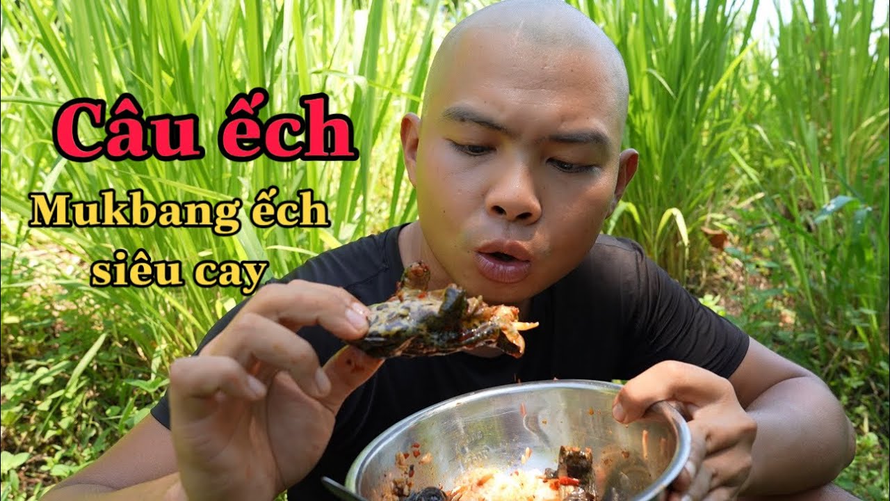 Câu Ếch & Mukbang Ếch Siêu Cay