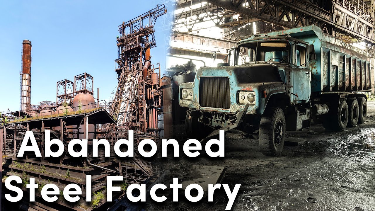Everything Got Left Behind in this Abandoned Steel Factory