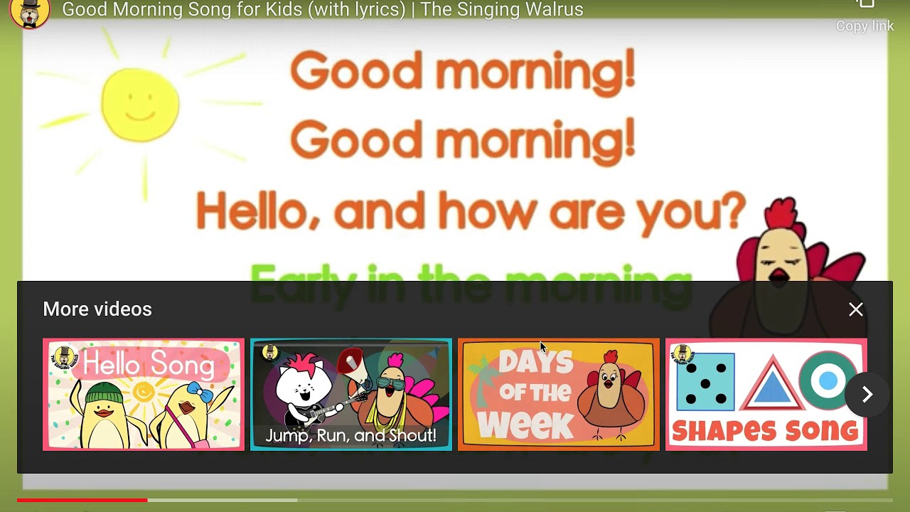 Kindergarten E Learning google slide tutorial