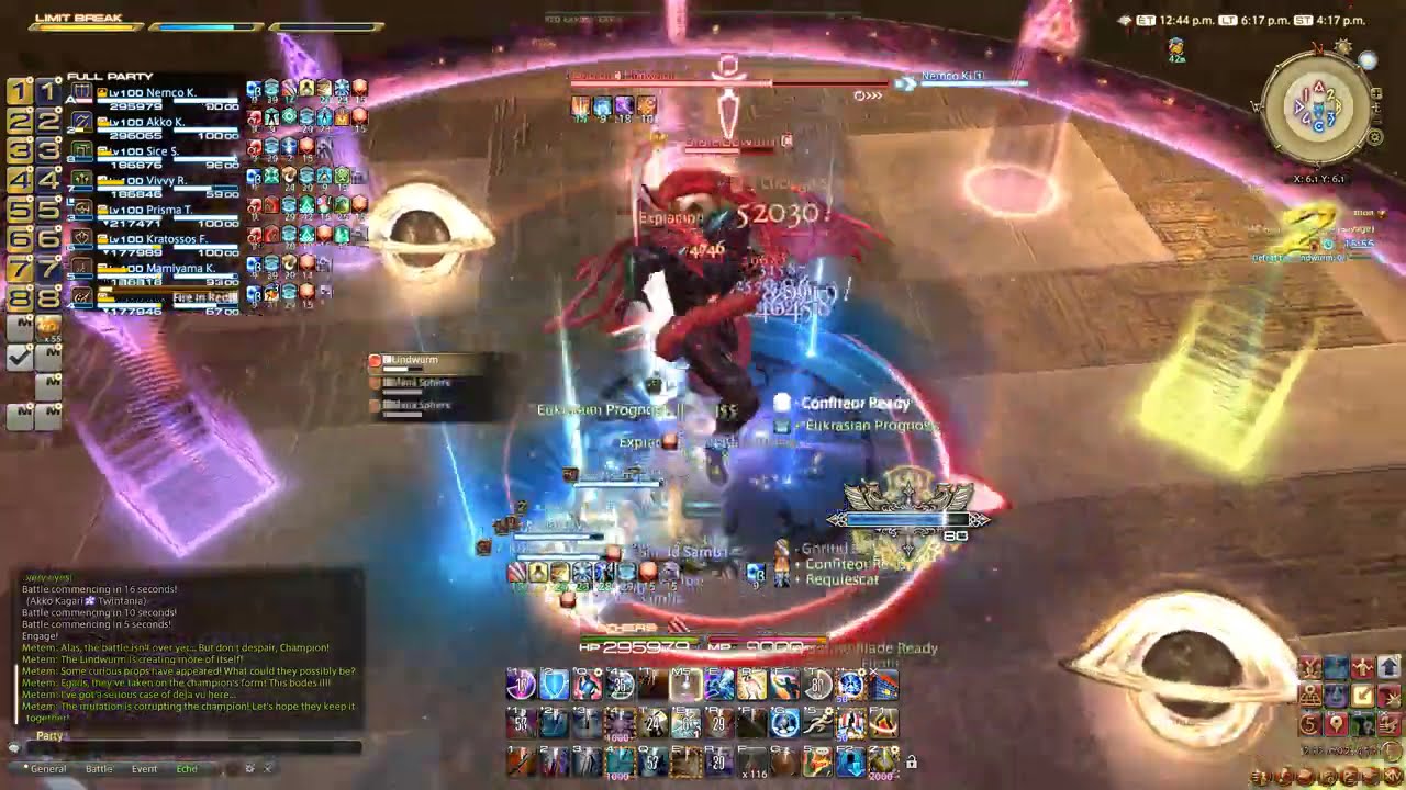 FFXIV Dawntrail - AAC Heavyweight Savage M12S P2 Clear - PLD OT PoV