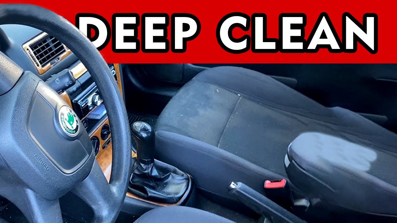DEEP CLEANING AN OLD SKODA OCTAVIA