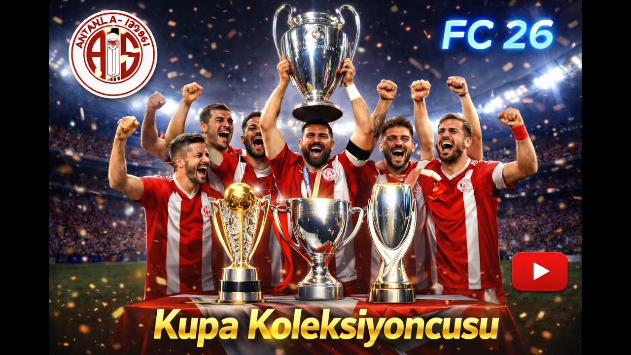 10 Sezonda 19 Kupa Kazanmak.. FC26 Antalyaspor REBUİLD