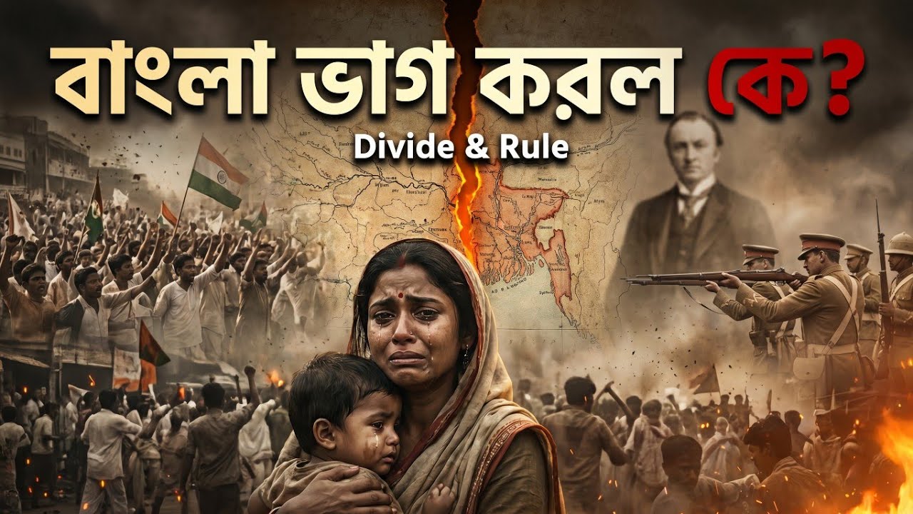 বঙ্গভঙ্গ 1905 | বাংলা ভাঙার আসল কারণ কী ছিল?