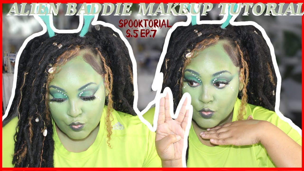 ALIEN BADDIE MAKEUP TUTORIAL!|| SPOOKTORIAL S5.EP.7