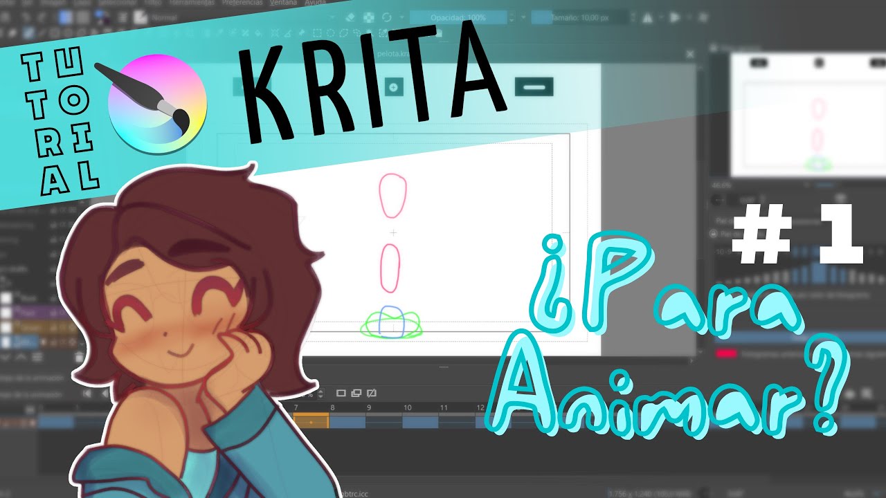 Tutorial Animaci&oacute;n | &iquest;C&oacute;mo animar en Krita?