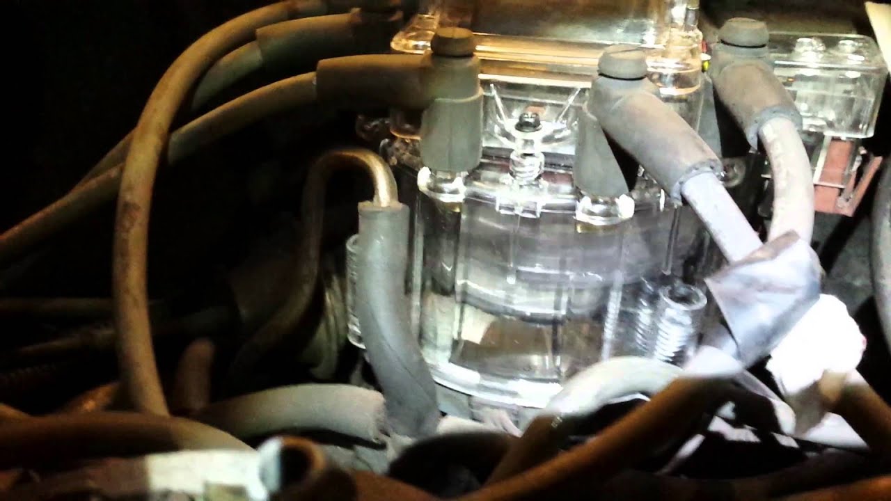 Chevy 305 cid transparent distibutor cap