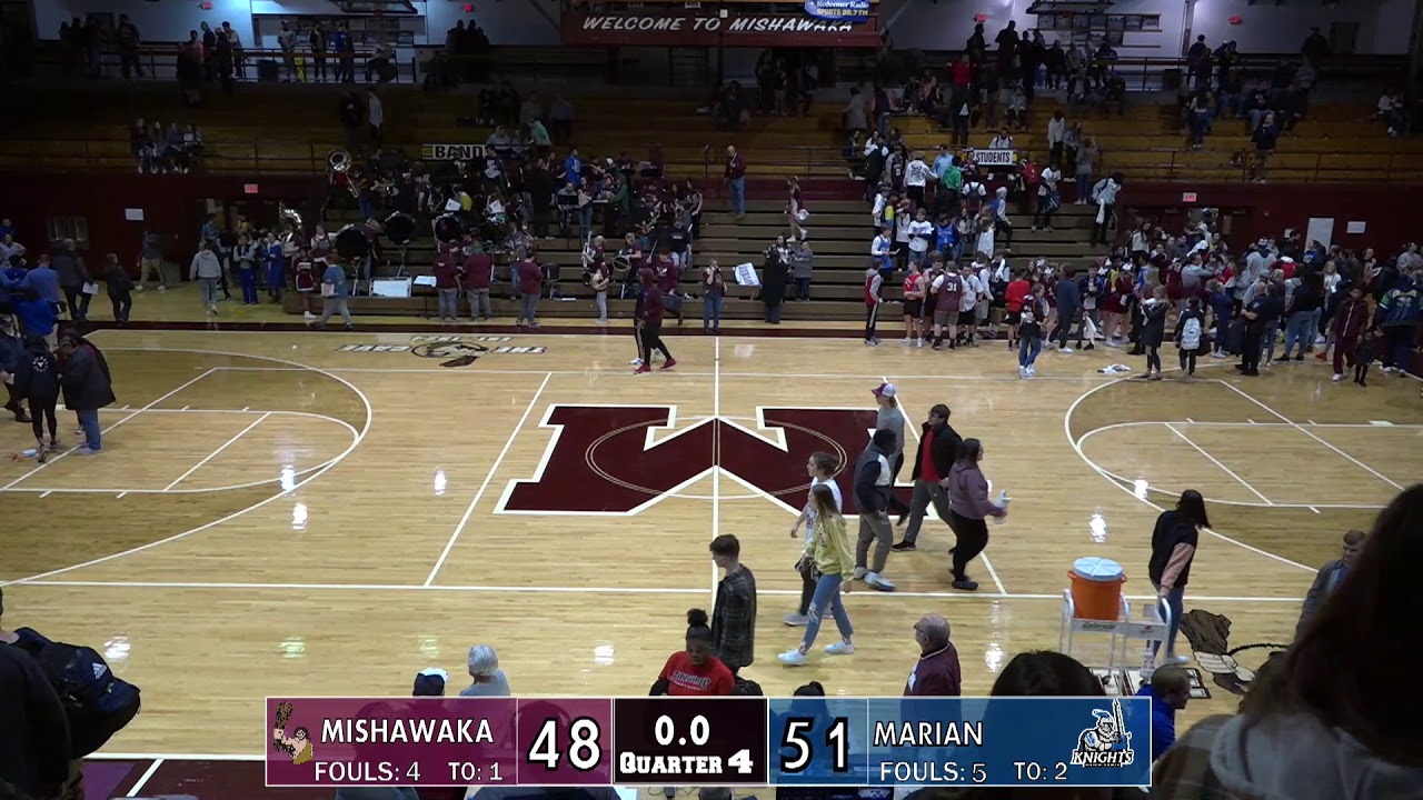 Boys Basketball: Mishawaka vs Mishawaka Marian