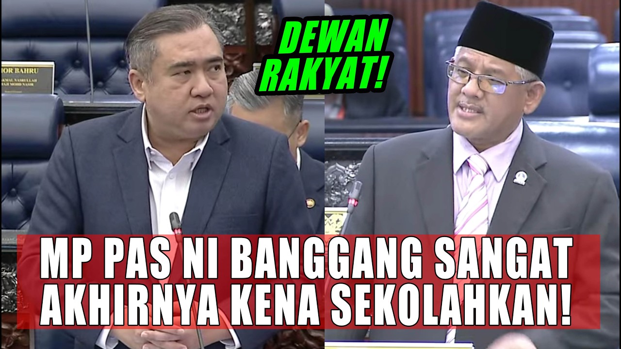 PARLIMEN! MP PAS NI BANGGANG SANGAT AKHIRNYA KENA SEKOLAHKAN!