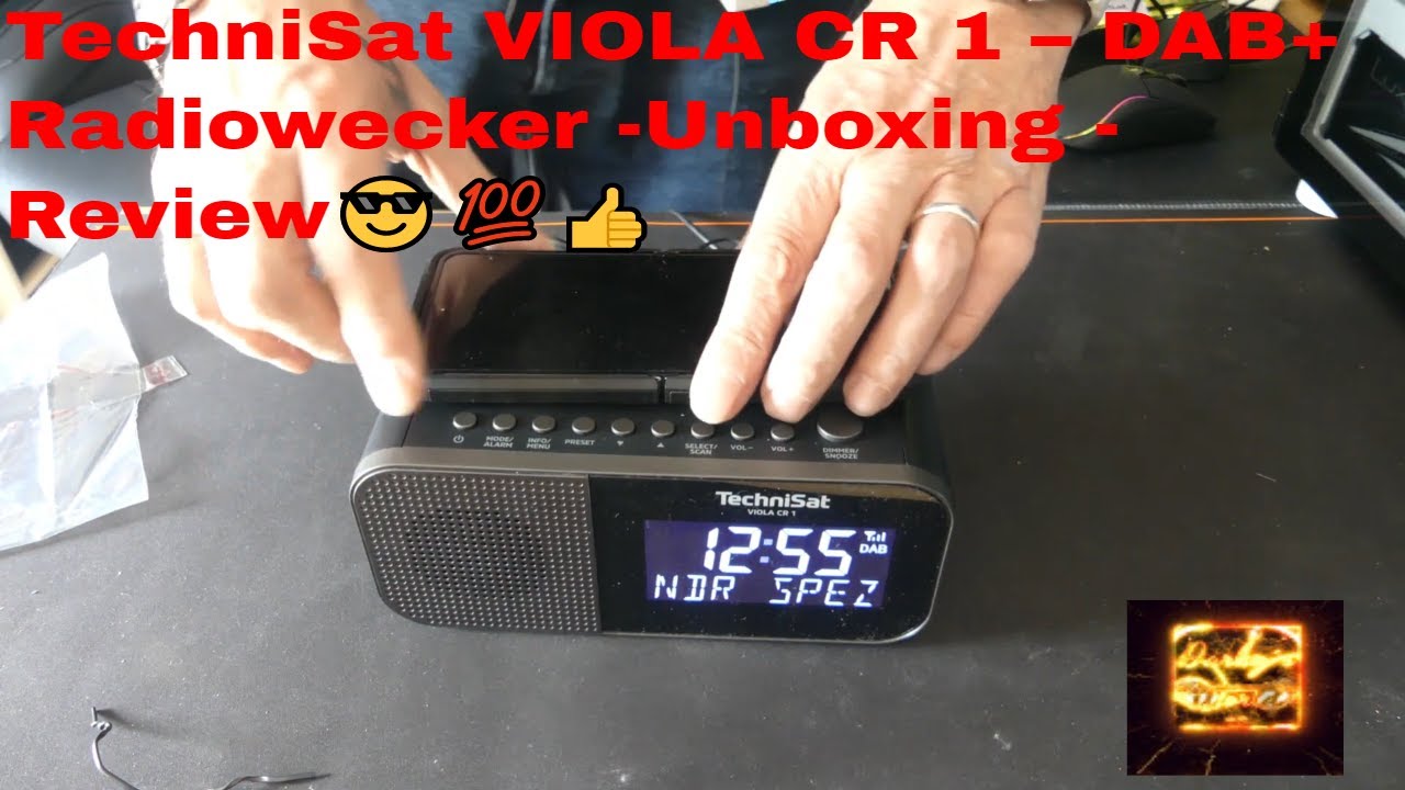 TechniSat VIOLA CR 1 – DAB+ Radiowecker -Unboxing -Review