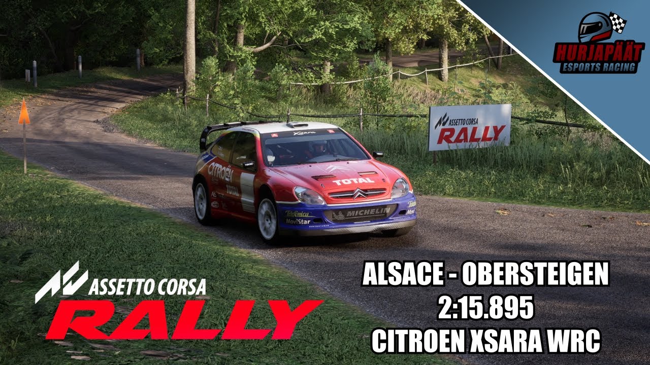 Ралли Assetto Corsa - Оберштайген - 2:15.895 - Citroen Xsara WRC 2003