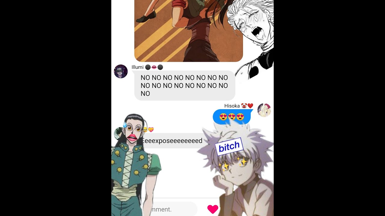 Killua expose Illumi's secret diary - Hisollu texts