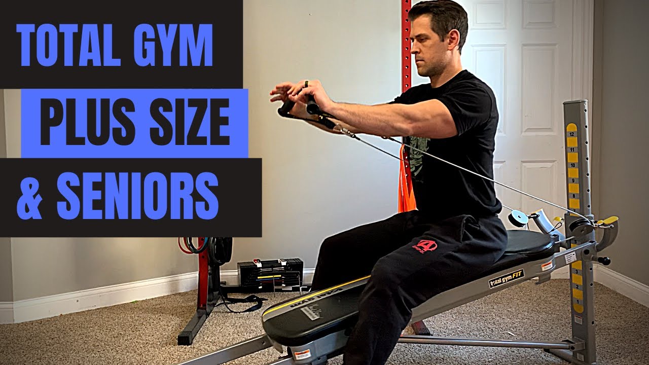 Total Gym для пожилых людей и людей больших размеров