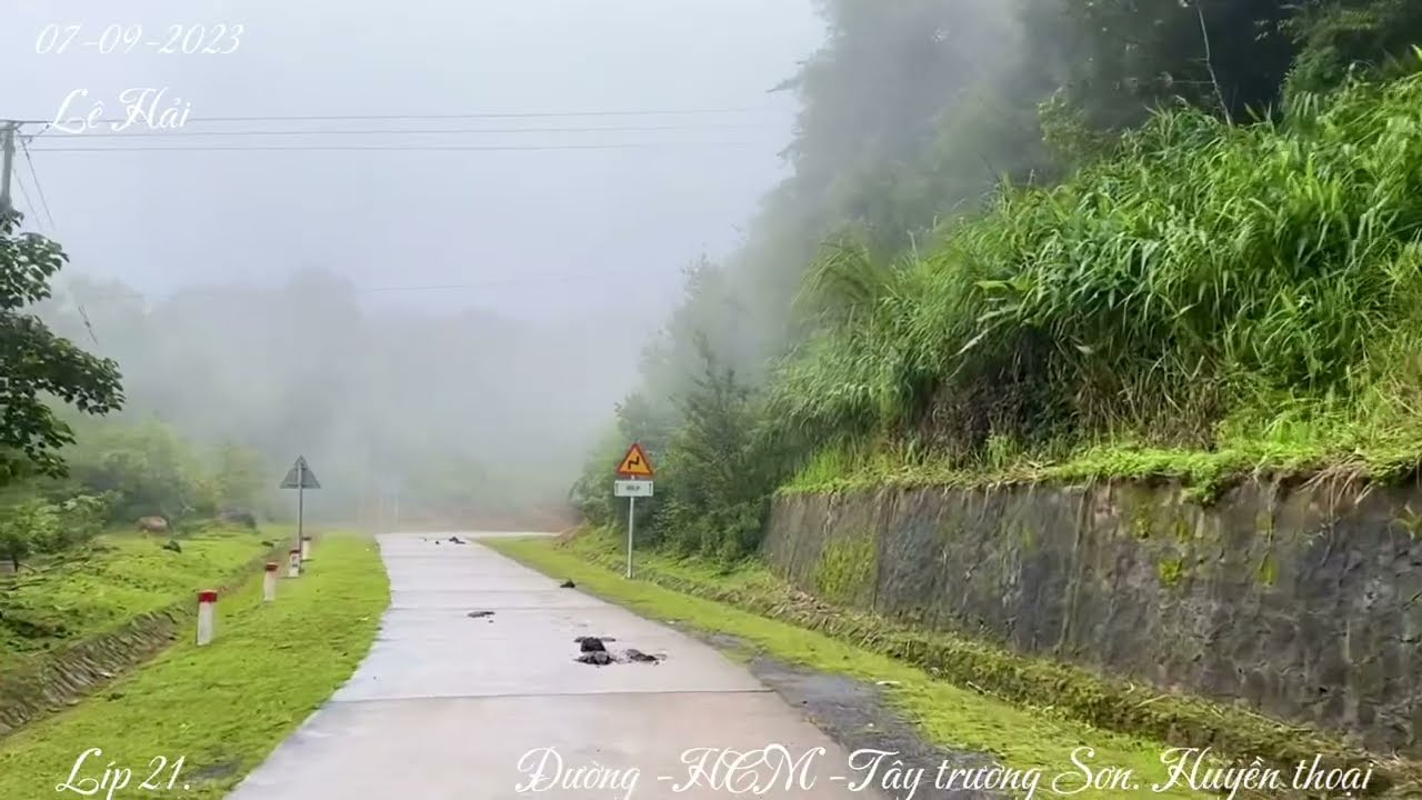 Đường HCM Tây trường Sơn ( líp 21 ) khe sanh. đèo sa mù. Ra khe gát quảng bình