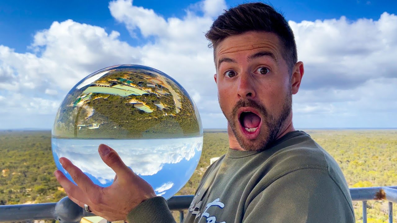 Can This SOLID GLASS BALL Survive a 45m Drop?