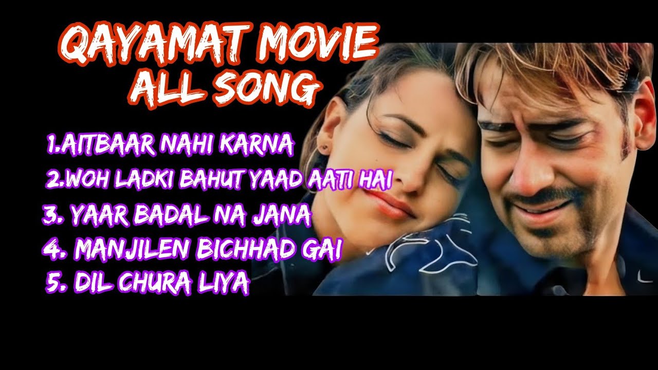 Qayamat movie all song vah ladki bahut yad aati hai #kaleem khan#bollywood