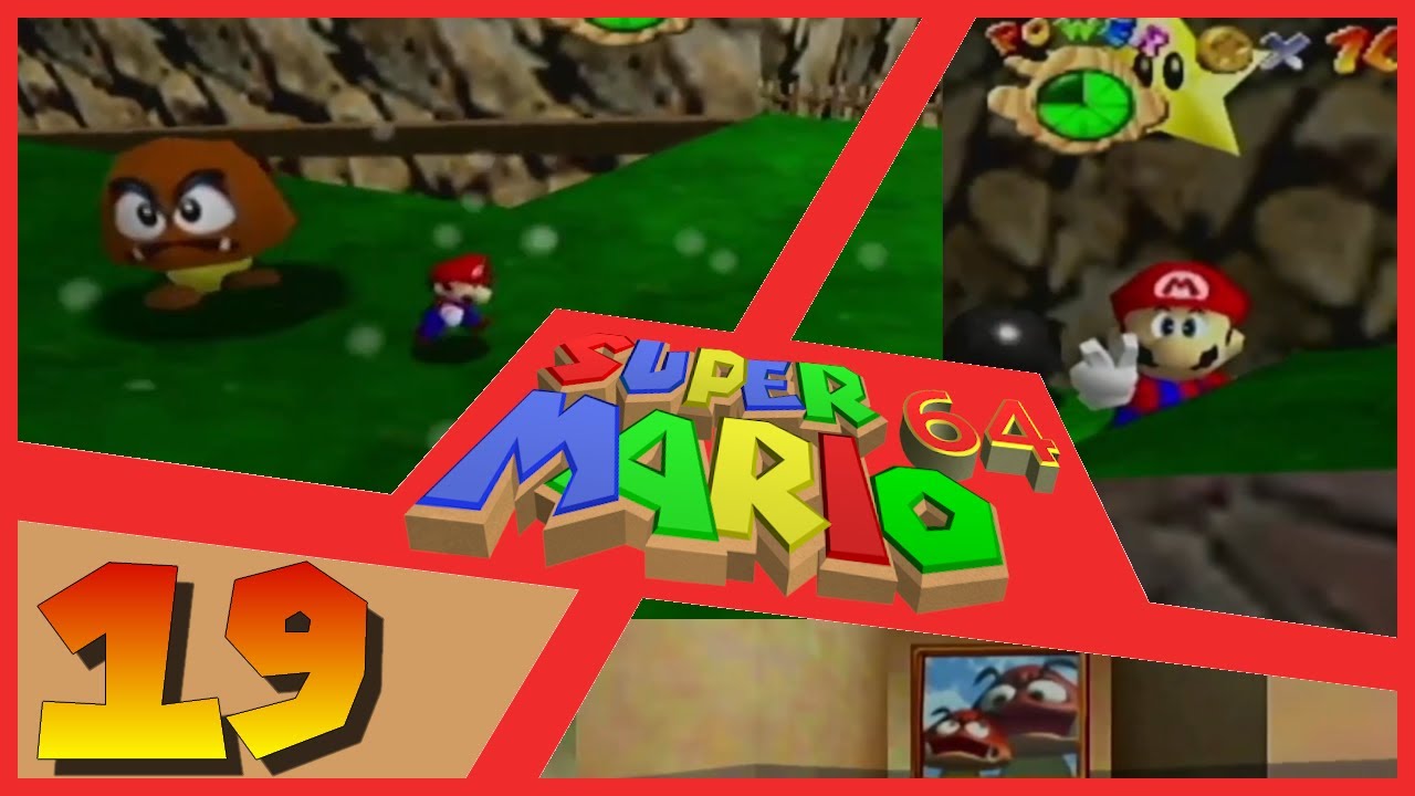 N64 - Super Mario 64 - Part19 - Niveau 13 : Île Grands-Petits - 100 pièces