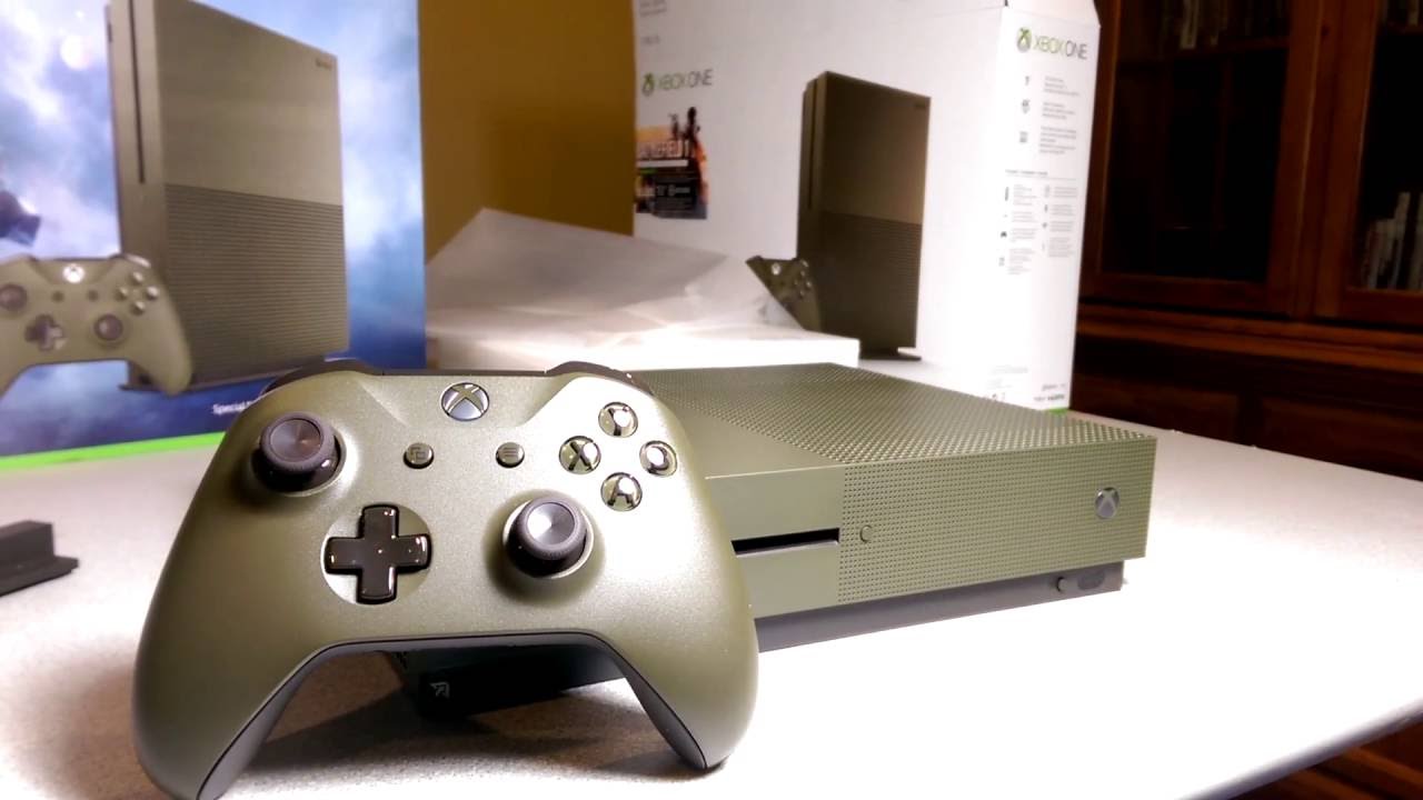 Battlefield 1 Xbox One S Special Edition Unboxing