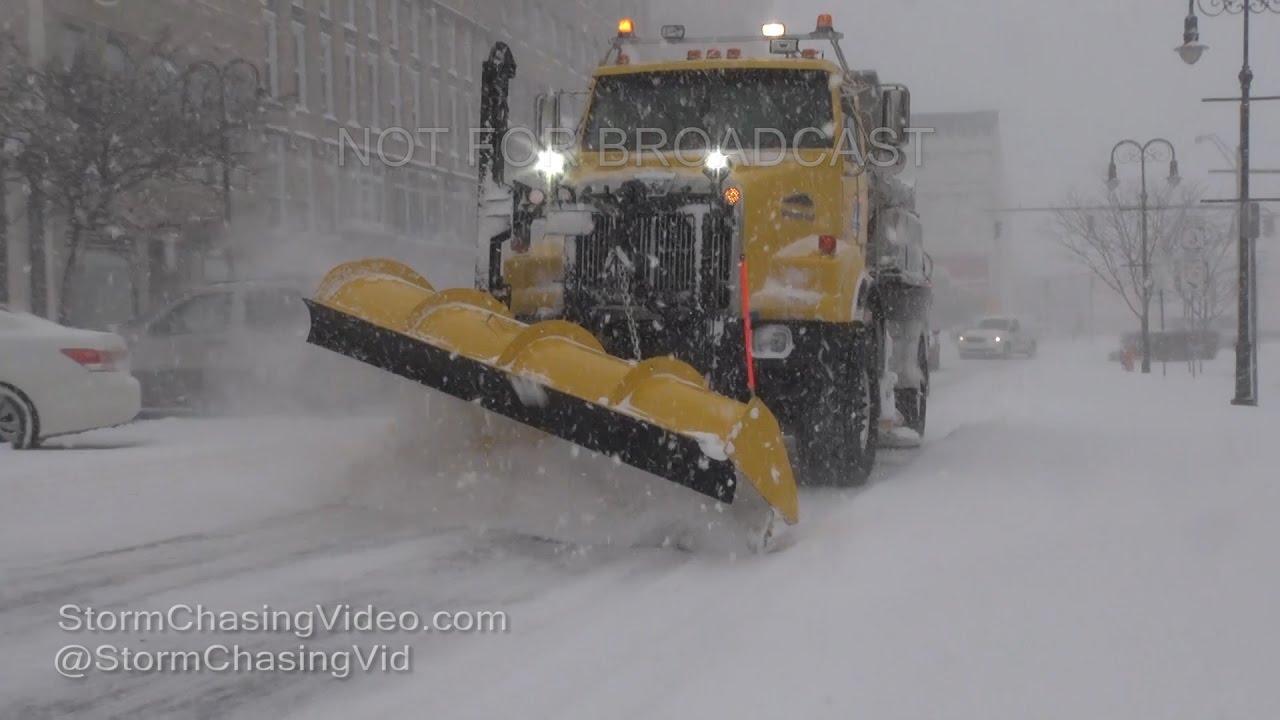 Watertown to Copenhagen, NY intense lake effect snow - 1/5/2017