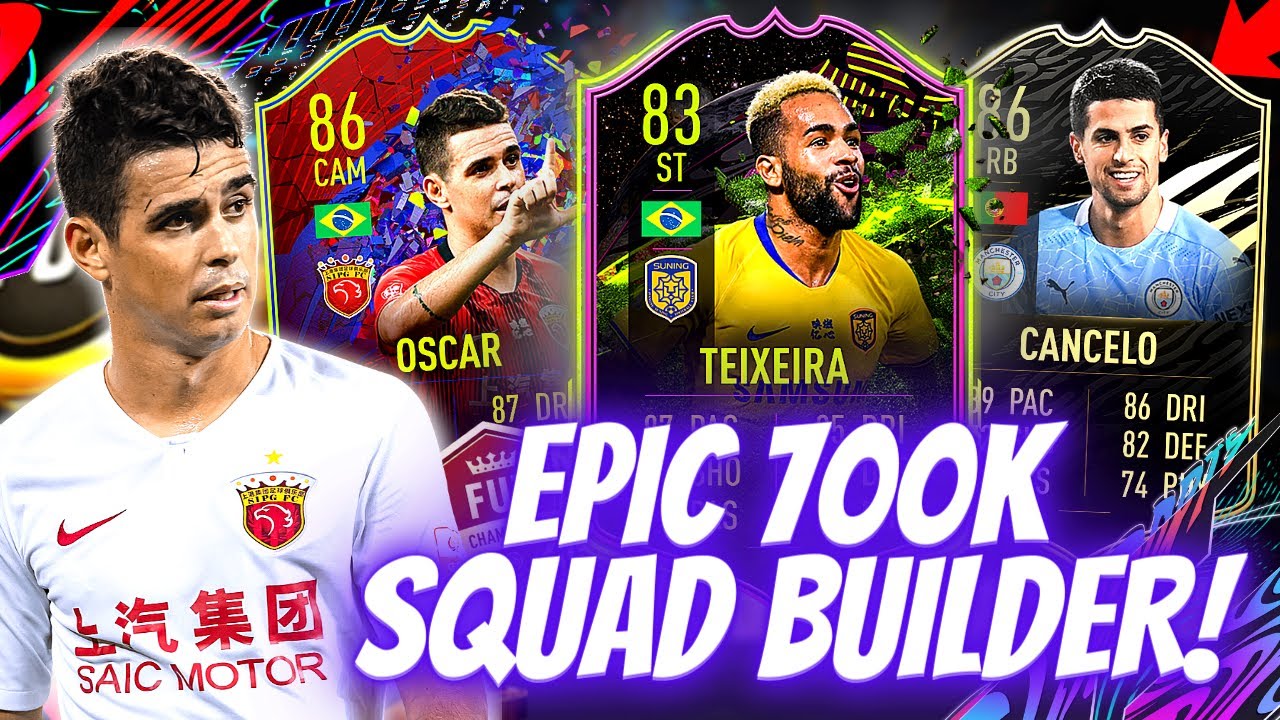 *EPIC* 700K SQUAD BUILDER FIFA 21 (Enjoy The Game More)! | META 700K TEAM FIFA 21!