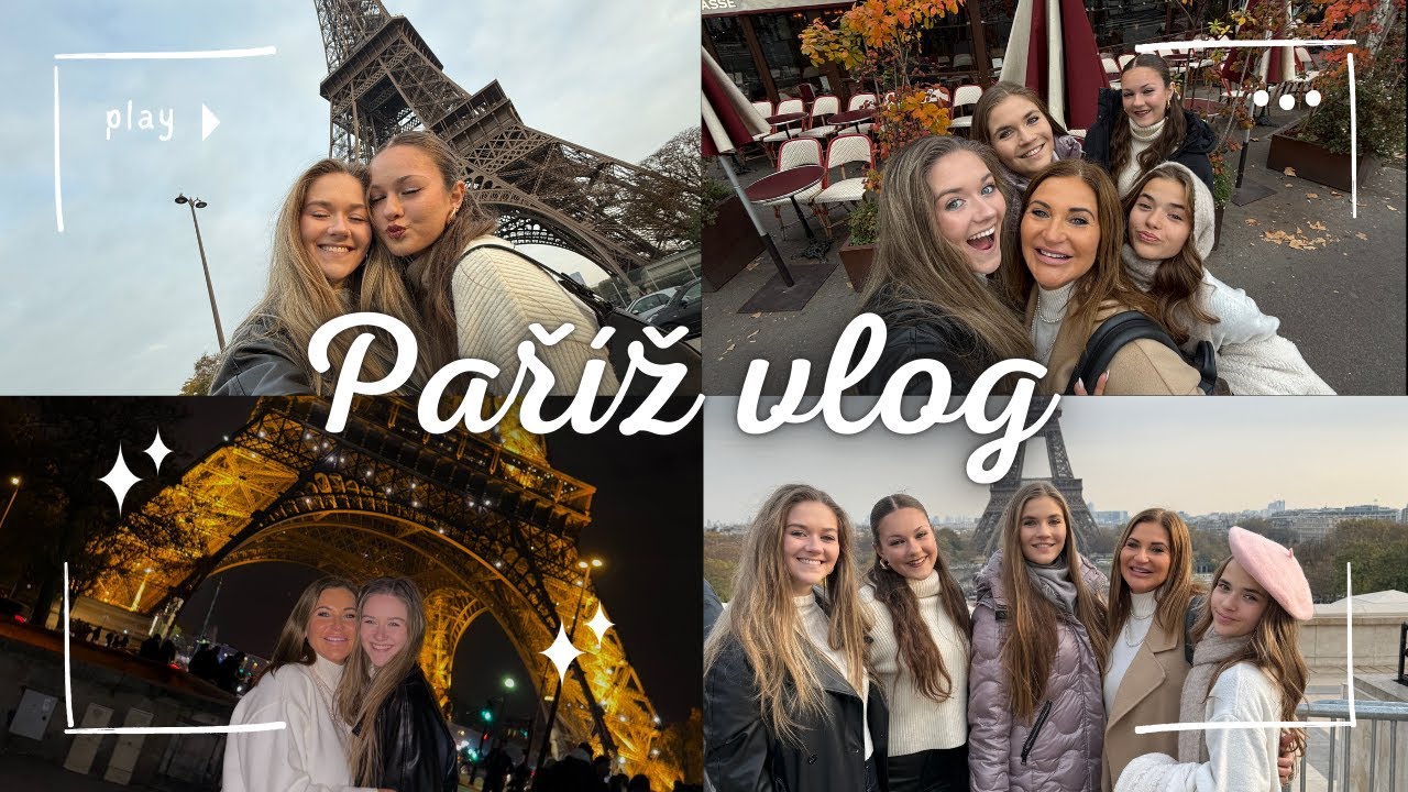 Jedeme do PAŘÍŽE ✨🫶🏻 | VLOG