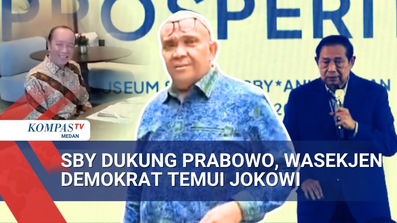 SBY Sampaikan Dukungan ke Pemerintahan Prabowo, Wasekjen Demokrat Temui Jokowi