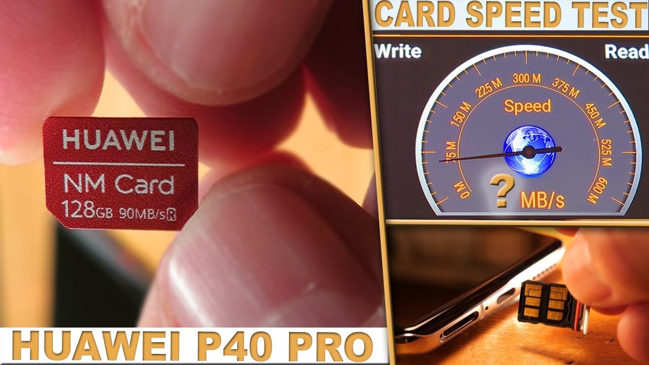 Huawei P40 Pro & Nano Memory Card (How to Insert, Speed Test, X ray photos)