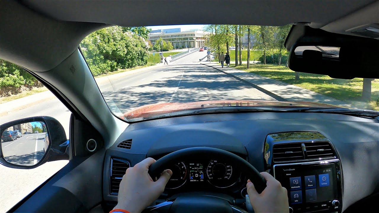 Mitsubishi ASX Instyle 150HP POV test drive. GoPRO test drives. Mitsubishi ASX road test.