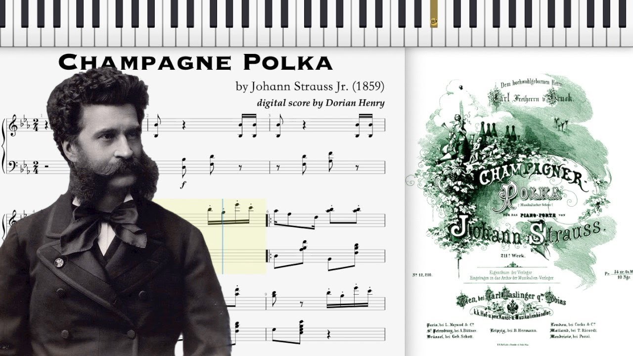 Champagne Polka (Syncopated) by Johann Strauss Jr.