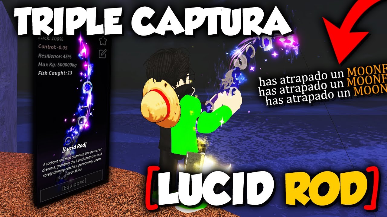 como conseguir CAÑA LUCIDA en FISCH ROBLOX