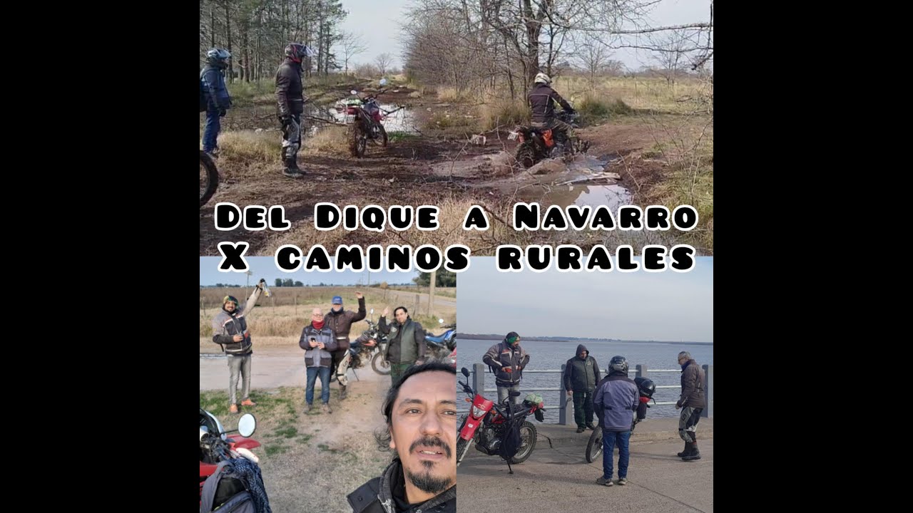 caminos rurales del dique Roggero a Navarro