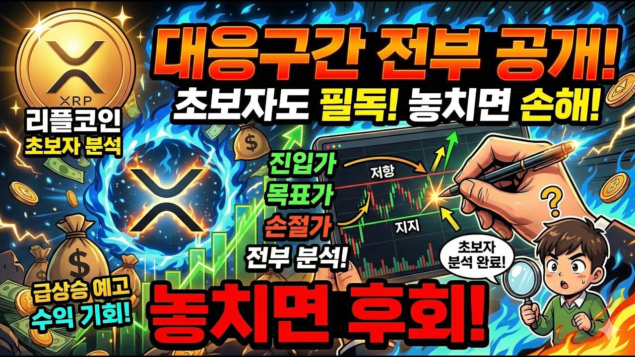 [리플코인 전망] 어떻게 될지 궁금하죠? 이 코인 