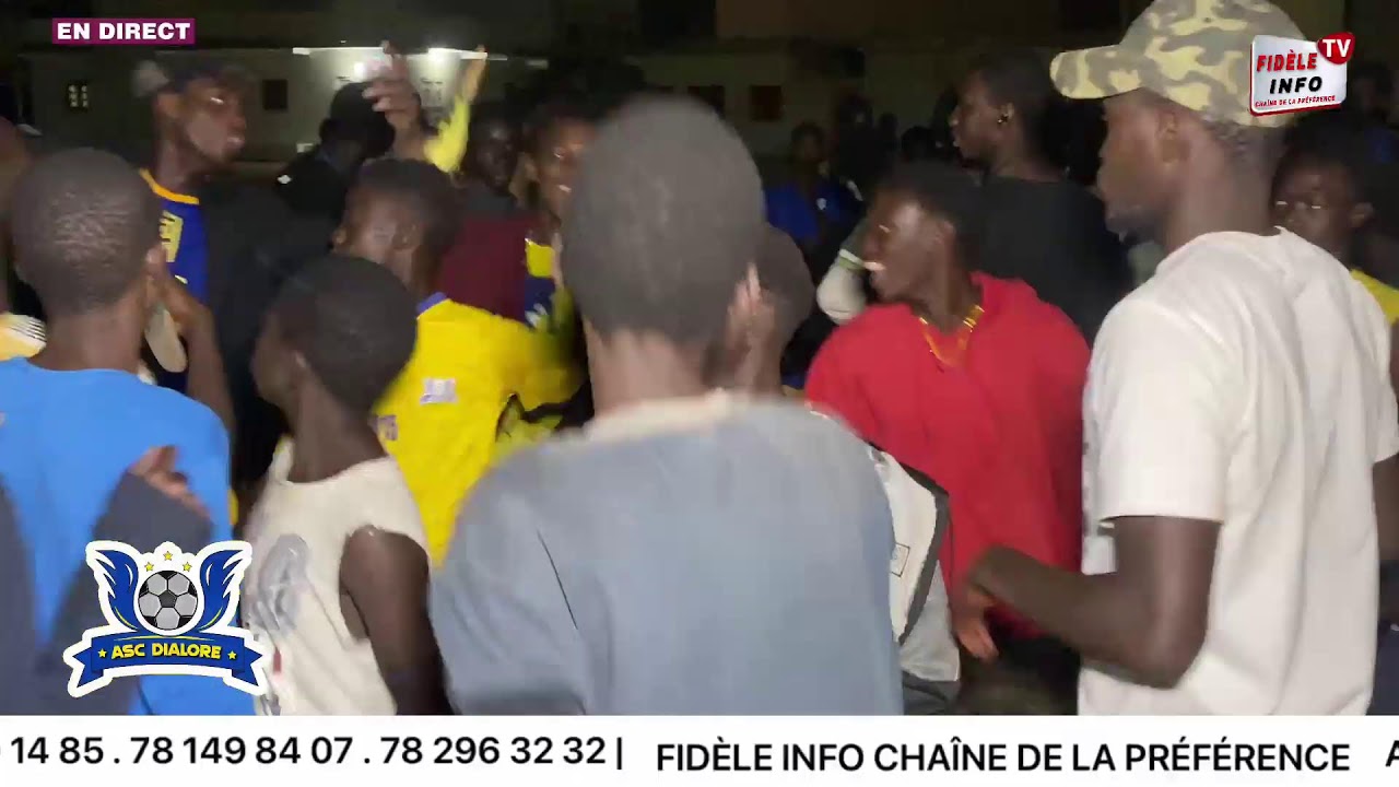 🛑EN DIRECT : feux de joie de l’asc unité 19 et de l’asc dialoré pour la préparation de la finale