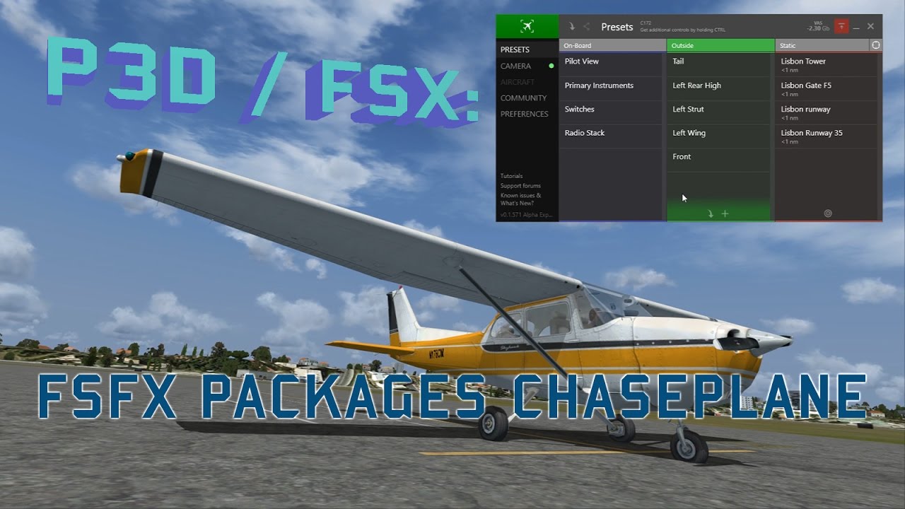 FSX / P3D Review - Chase Plane
