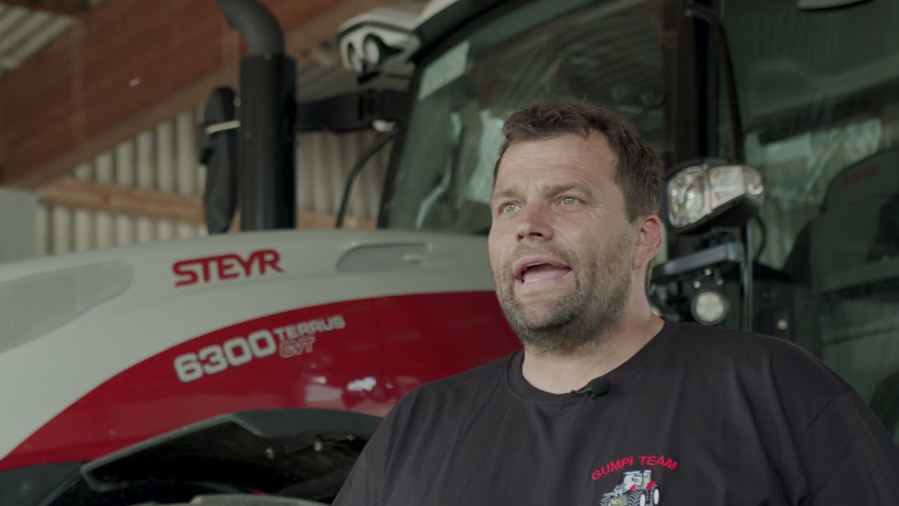 Steyr 6300 Terrus CVT TEST mit ZANKL Kunde Hans Gumpitsch