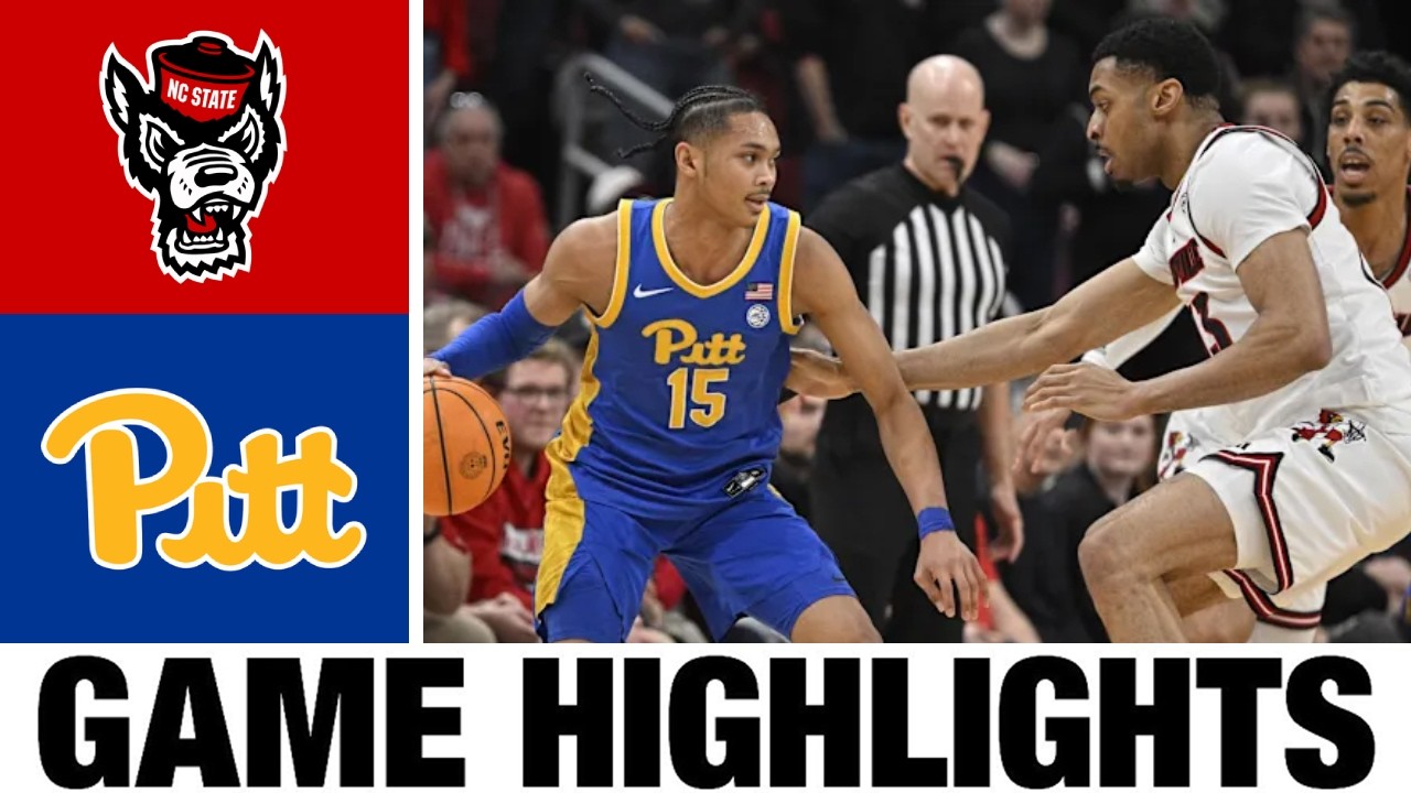 Pittsburgh vs NC State Highlights | Men's Basketball | College Basketball 2026