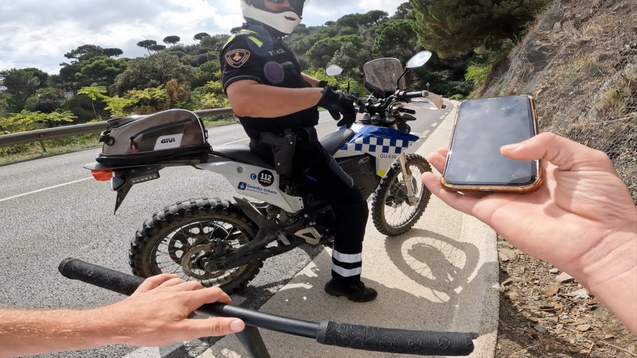 Craziest hill bomb in Barcelona *Cops called*