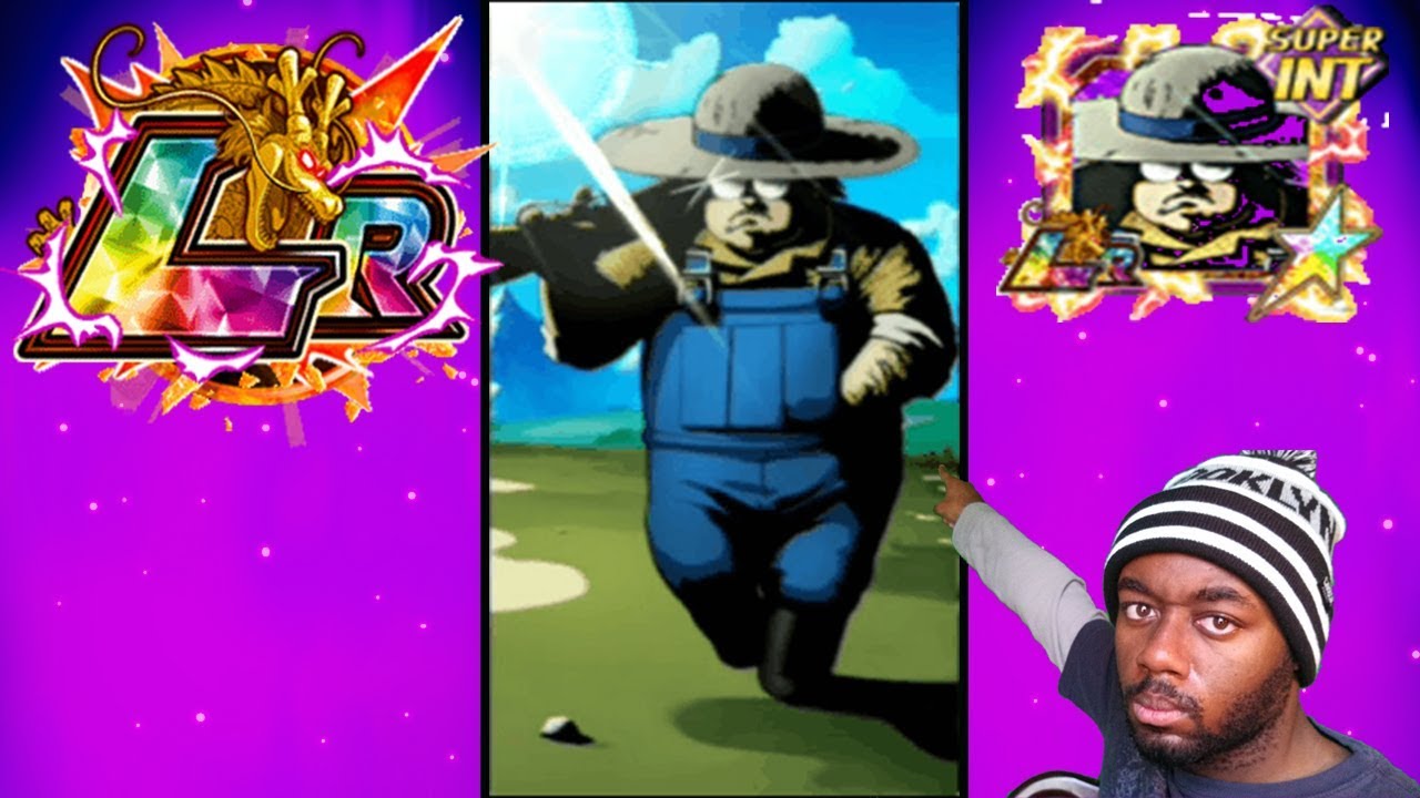 LR FARMER WITH A (YOU KNOW WHAT) IS FIRE!!! FAN MADE DOKKAN BATTLE CARDS