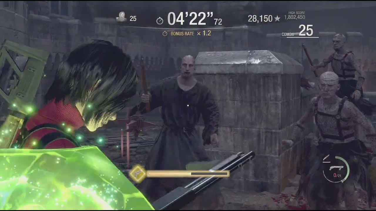 バイオハザードRE:4 マーセナリーズ 古城 エイダ(ノーマル)