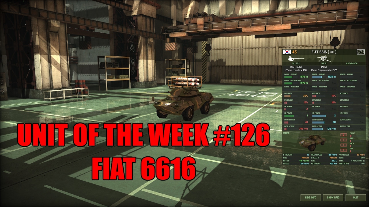 Unit of the week #126 (FIAT 6616)