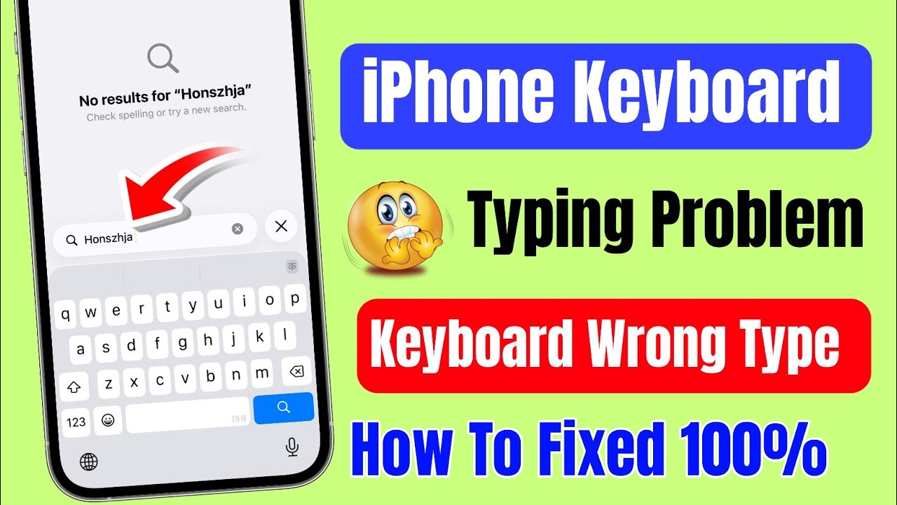 iPhone keyboard typing problem | how to fix keyboard typing wrong characters iphone 