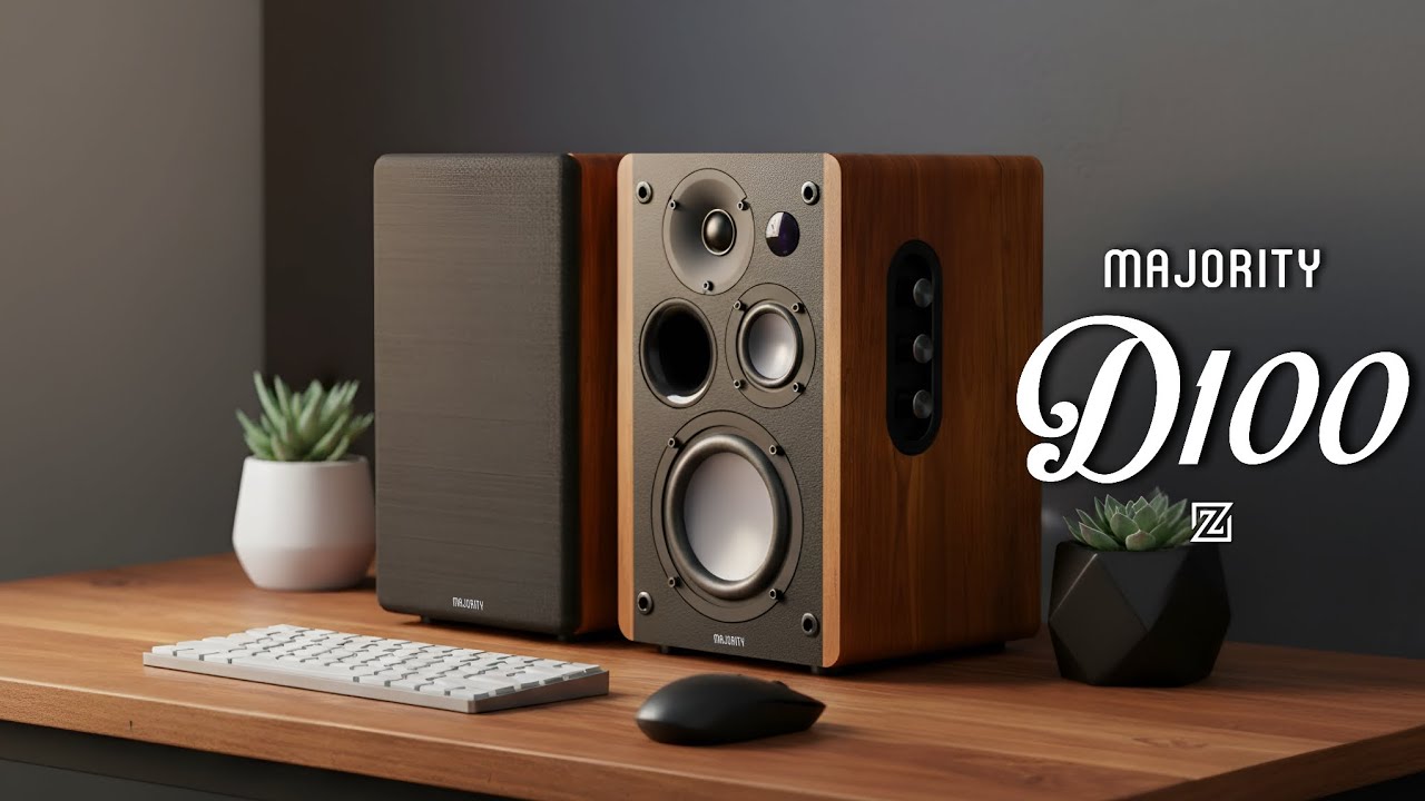 100W GÜCÜNDE RAF TİPİ HOPARLÖR! Majority D100 - Müzik, Oyun ve Film Deneyimi Bir Arada!