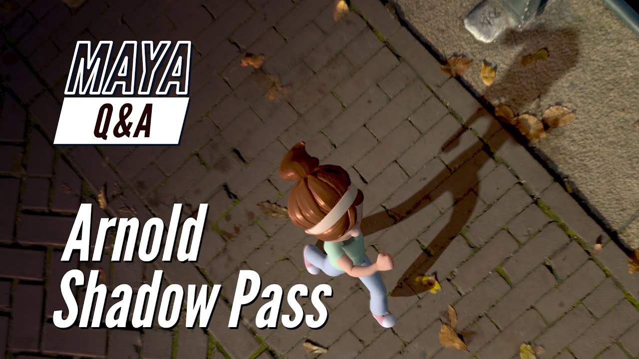 Maya Q&A - Arnold Shadow Pass