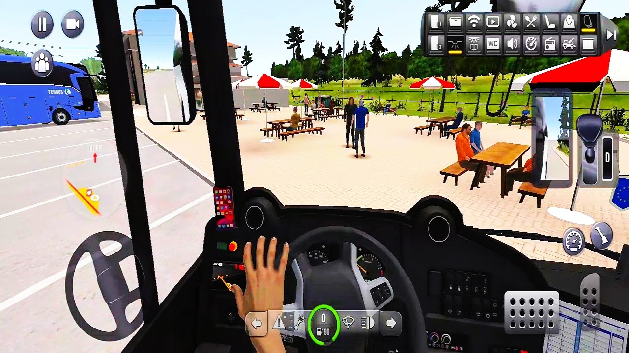 Bus Simulator: Ultimate | Beach ⛱️ | Tempo Bus 🚌 | BusDrive Nation ⚡🔥