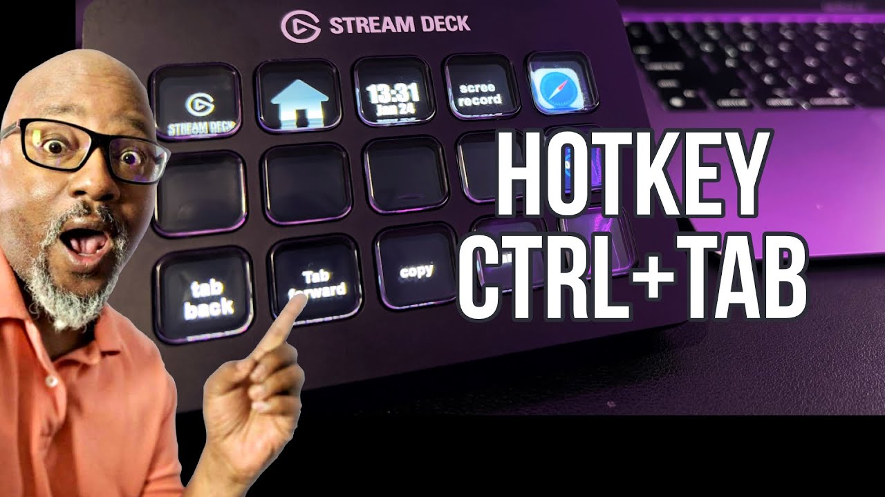 how to setup multikey hotkey on elgato stream deck