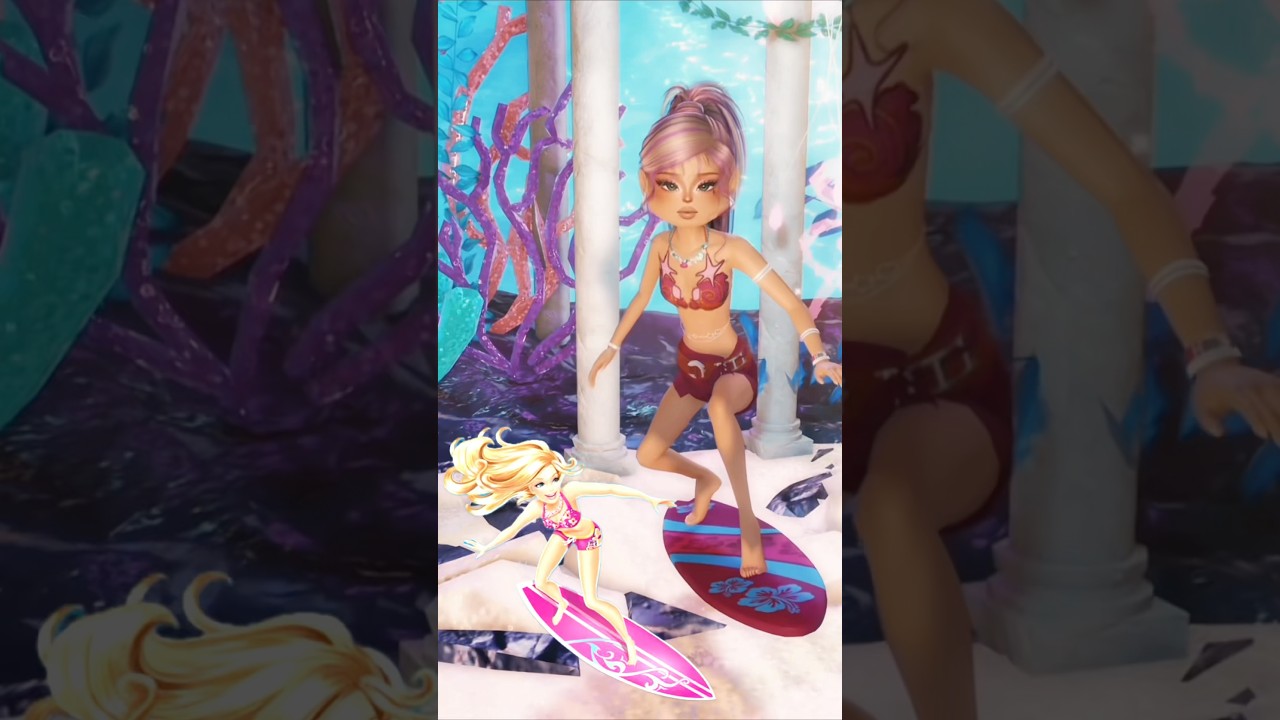 She’s the queen of the waves 🌊 #dti #dresstoimpress #roblox #barbie #squidgame3 #squidgame