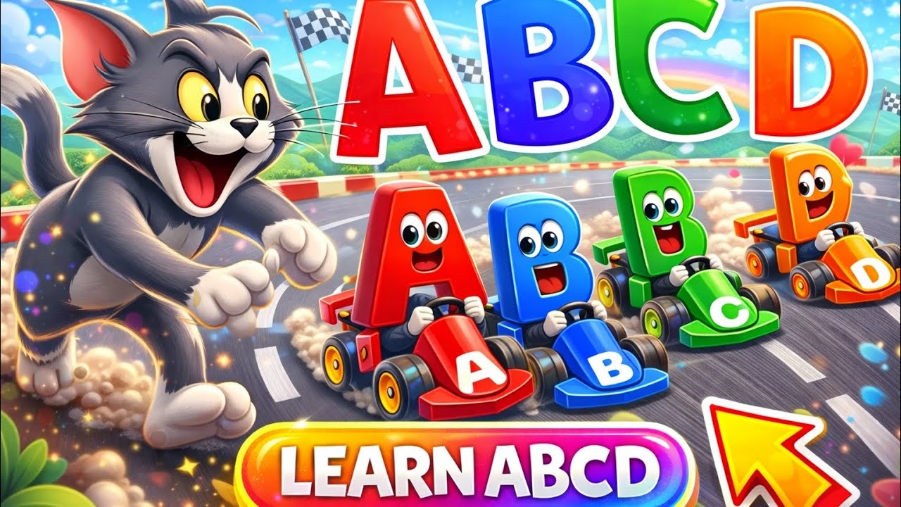 ABCD Song for Kids 🧒 | A for Apple 🍎 | Fun & Funny Alphabet Learning | Nursery Rhymes | ONLY ABCD TV