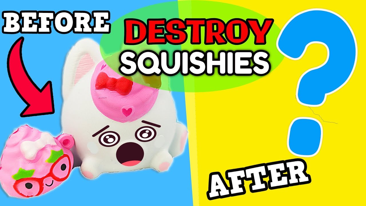 SQUISHY UNMAKEOVER #6 Turning Squishies into Monsters: Pokemon Edition