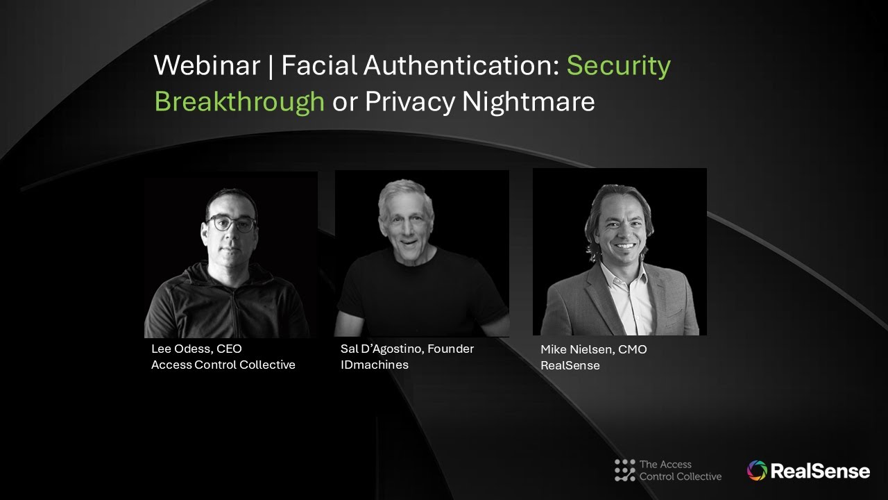 Webinar: Facial Authentication:  Security Breakthrough or Privacy Nightmare